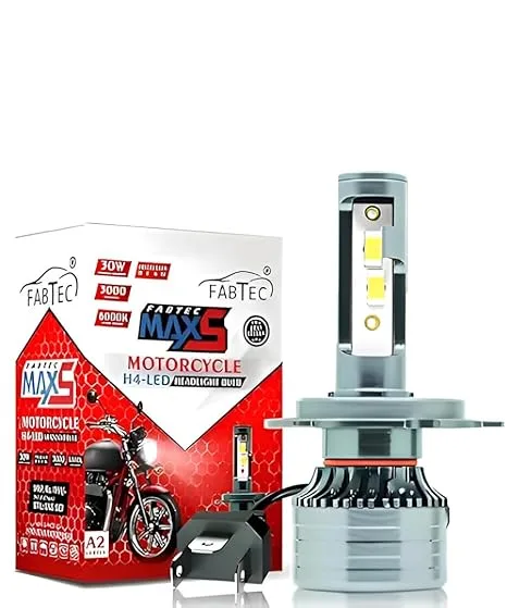 FABTEC - H4 Bright LED Headlight Conversion Kit for Bikes & Scooty