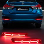 FABTEC - Car LED Imported Running Matrix Light Moving Reflector Rear Bumper Brake Light Single Arrow Design 3 Arrow Design