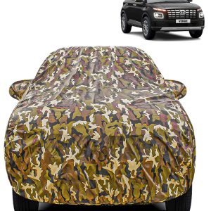 FABTEC - Jungle Print Waterproof Car Body Cover for Hyundai Venue