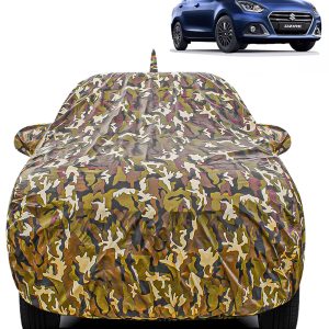 FABTEC - Jungle Print Waterproof Car Body Cover for Maruti Suzuki Dzire 2018