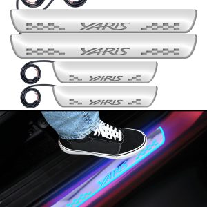 FABTEC - Car Door Foot Step Sill Plate for Maruti Suzuki Alto