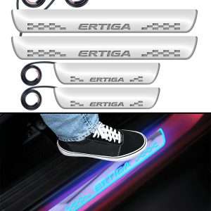 FABTEC - Car Door Foot Step Sill Plate for Maruti Suzuki Ertiga