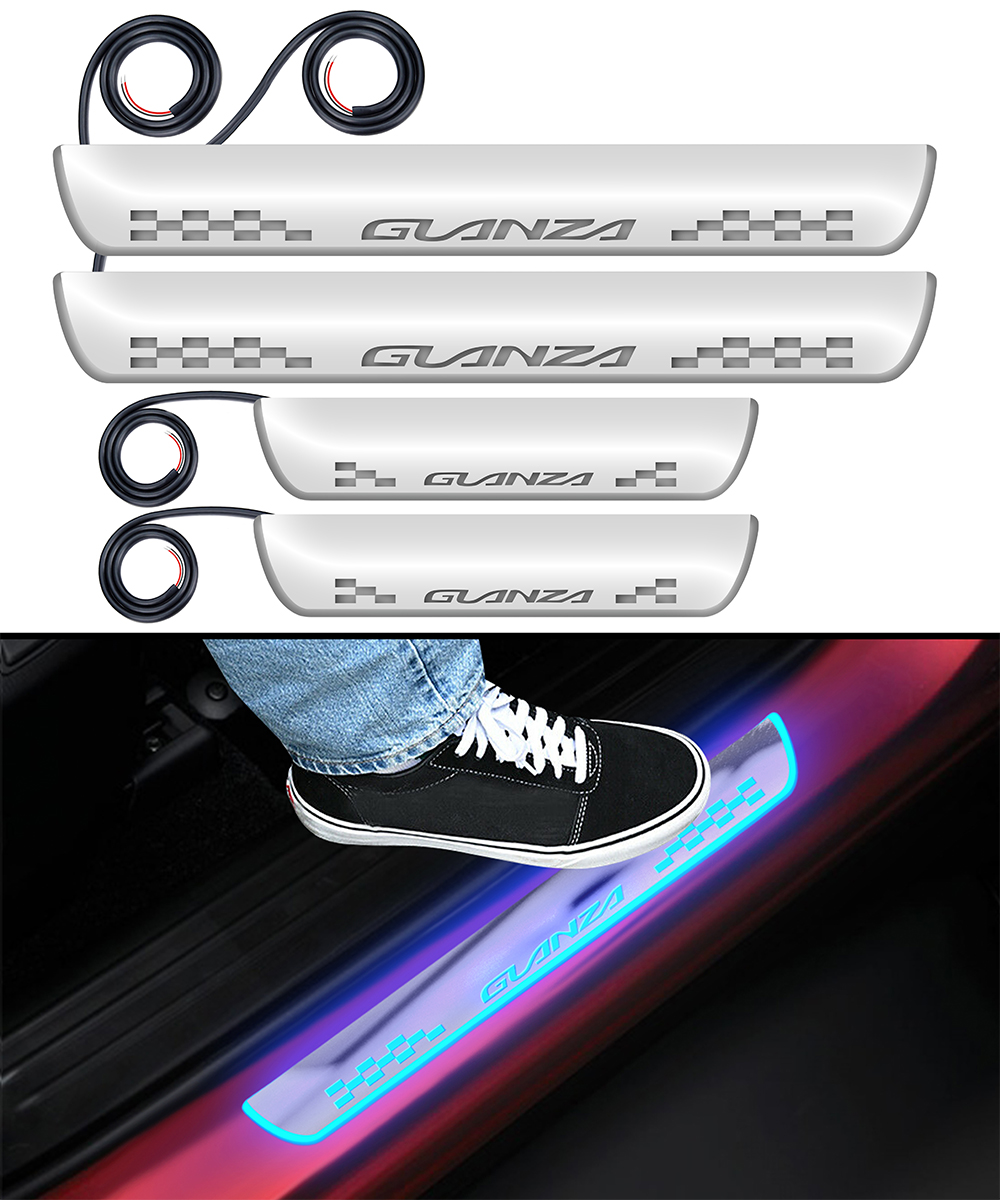 FABTEC - Car Door Foot Step Sill Plate for Toyota Glanza