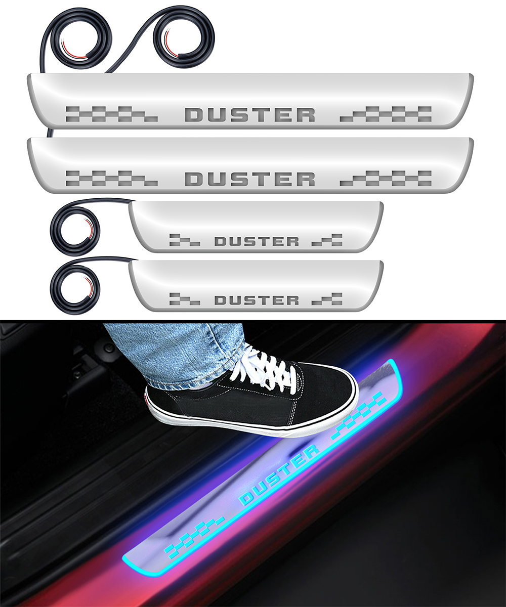 FABTEC - Car Door Foot Step Sill Plate for Renault Duster