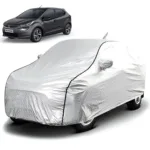 FABTEC - Metallic Silver Black Border Waterproof Car Body Cover for Tata Altroz