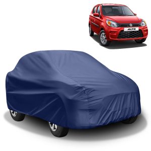 FABTEC - Navy Blue Car Body Cover for Maruti Suzuki Alto 800