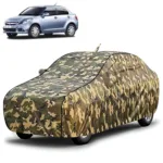 FABTEC - Jungle Print Waterproof Car Body Cover for Maruti Suzuki Dzire 2012