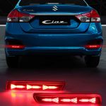 FABTEC - Car LED Imported Moving Reflector Rear Bumper Brake Light -Matrix with Running Indicator D 2
