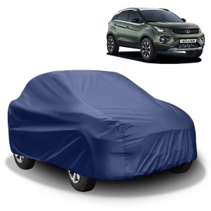 FABTEC - Navy Blue Car Body Cover for Tata Nexon