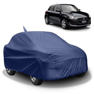 FABTEC - Navy Blue Car Body Cover for Maruti Suzuki Swift 2018