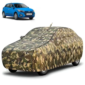 FABTEC - Jungle Print Waterproof Car Body Cover for Hyundai Elite I20