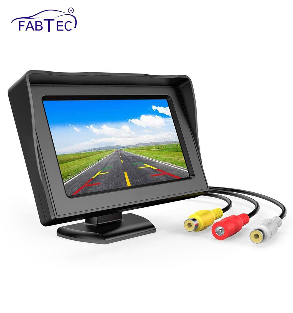 FABTEC 4.3″ Car Dashboard Rear View Reverse Parking Screen