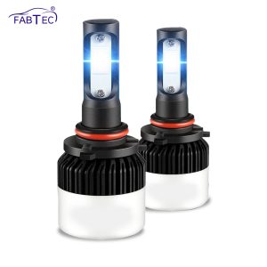 Fabtec Original Nighteye 9005 White LED Plug & Play Headlight LED For Cars, Bike and Scooty (72W/10000LM/6000K)
