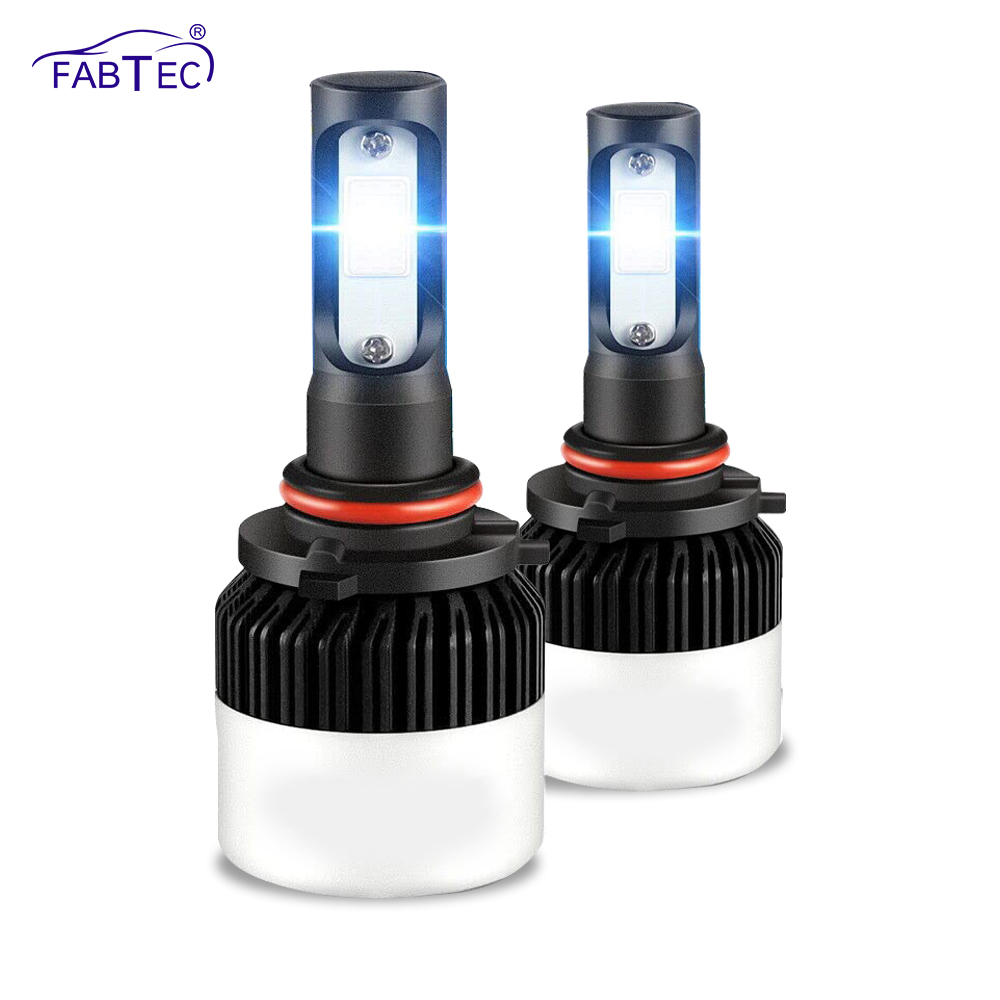 Fabtec Original Nighteye 9005 White LED Plug & Play Headlight LED For Cars, Bike and Scooty (72W/10000LM/6000K)