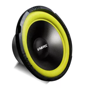 FABTEC 8 Inch 80W RMS 4 ohm Full Range Audio Speaker Hi Fi 400W Peak Power Audio Speaker Woofer for Enclosure, Home Theater, Replacement & DIY Projects