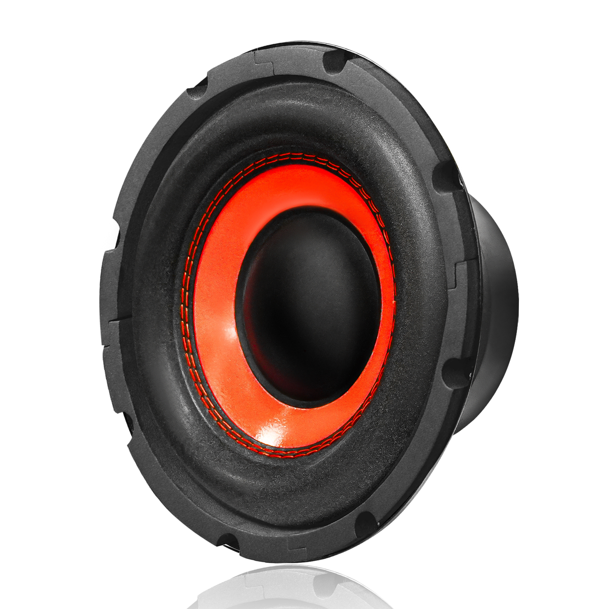 FABTEC 8 Inch Subwoofer with 125W RMS, 4-ohms with 360W Peak Power for Automotive & Home Theatre Bass Audio Systems (90db) (Color May Vary)