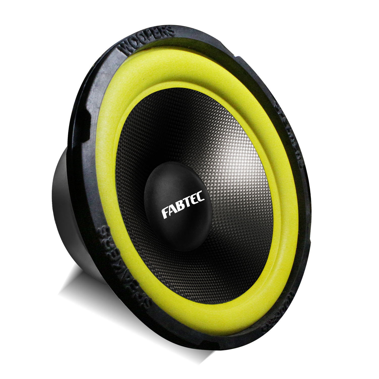 FABTEC 8 Inch 80W RMS 4 ohm Full Range Audio Speaker Hi Fi 400W Peak Power Audio Speaker Woofer for Enclosure, Home Theater, Replacement & DIY Projects